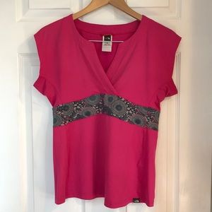 The North Face cap sleeve t-shirt with empire waist